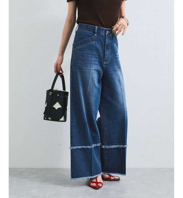 VIS「フリンジフレアデニム」|デニム|