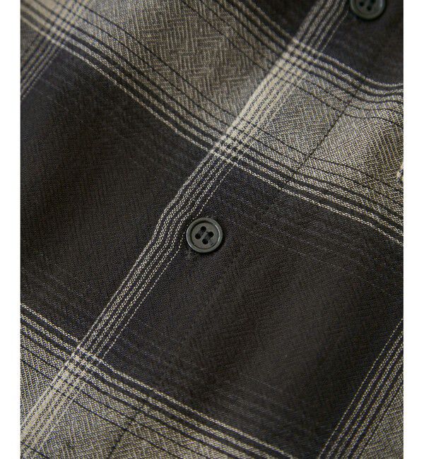 VIS「オンブレチェックオーバーシャツ」|シャツ・ブラウス|