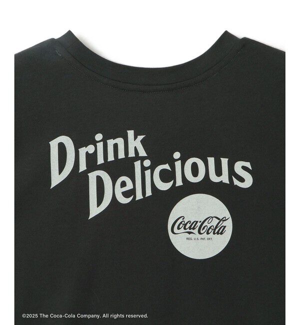 VIS「【Coca-Cola】VIS別注ロゴプリントフレンチTシャツ」|Tシャツ・カットソー|