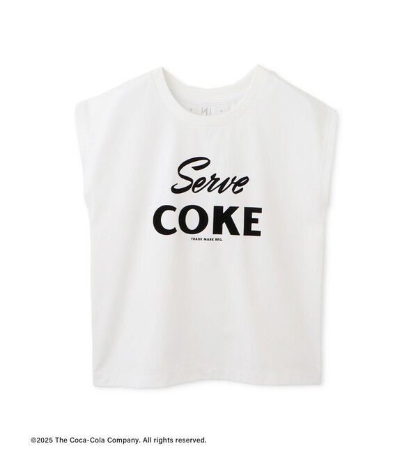 VIS「【Coca-Cola】VIS別注ロゴプリントフレンチTシャツ」|Tシャツ・カットソー|