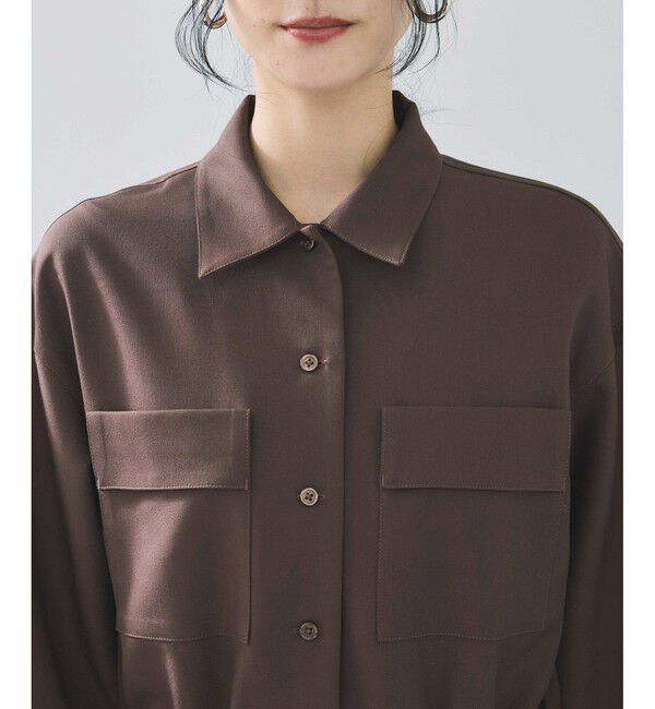 VIS「ポケットディテールジャンプスーツ」|オールインワン|