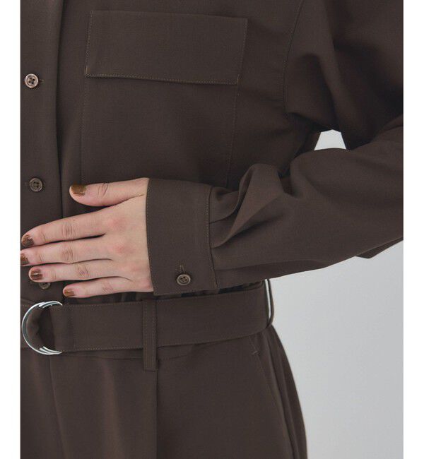 VIS「ポケットディテールジャンプスーツ」|オールインワン|