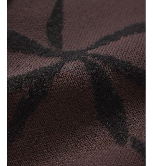 VIS「リボンモチーフジャガードカーディガン/イージーケア」|カーディガン|