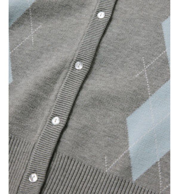 VIS「アーガイルカーディガン」|カーディガン|