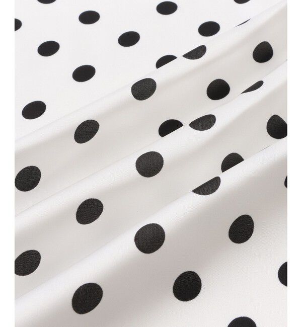 VIS「ドット柄スカーフ 70&times;70cm」|バンダナ・スカーフ|