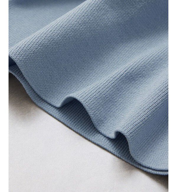 VIS「ペプラムニットカーディガン/イージーケア」|カーディガン|