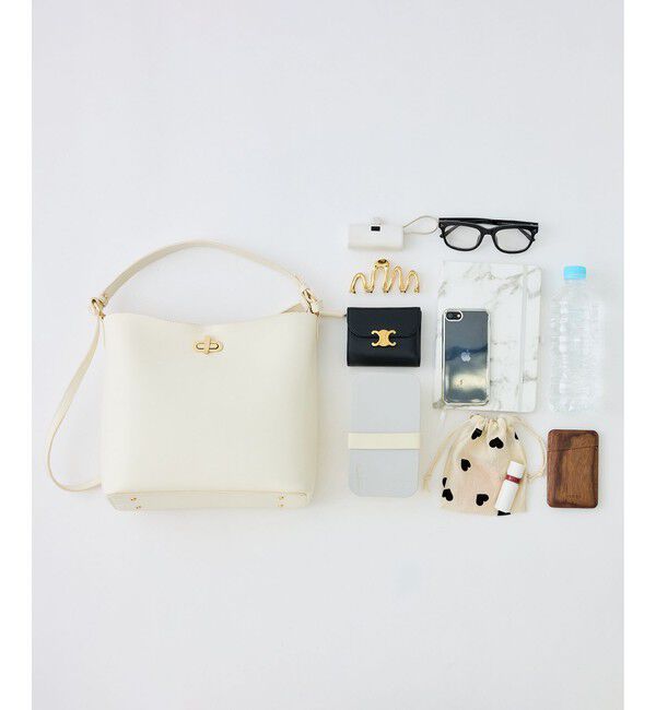 VIS「楕円ひねり3層ショルダーバッグ/2WAY」|ショルダー・メッセンジャー|