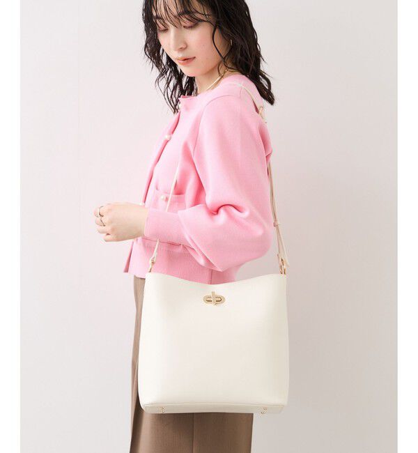 VIS「楕円ひねり3層ショルダーバッグ/2WAY」|ショルダー・メッセンジャー|