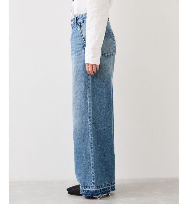 VIS「バギーワイドデニムパンツ」|デニム|