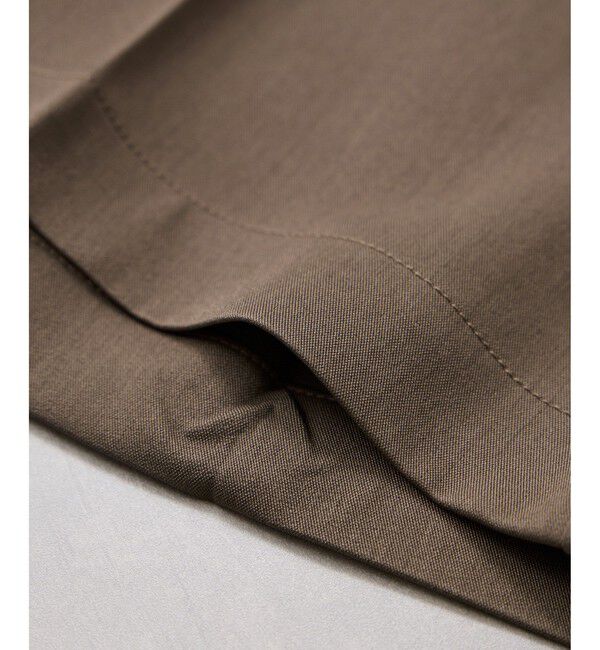 VIS「ベルトディティールパンツ/防シワ・イージーケア」|スラックス|