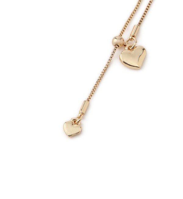 VIS「ハートドロップネックレス」|ネックレス|