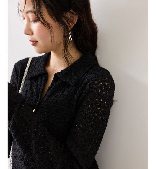 VIS「膨れジャガードカットソーワンピース」|ワンピース|