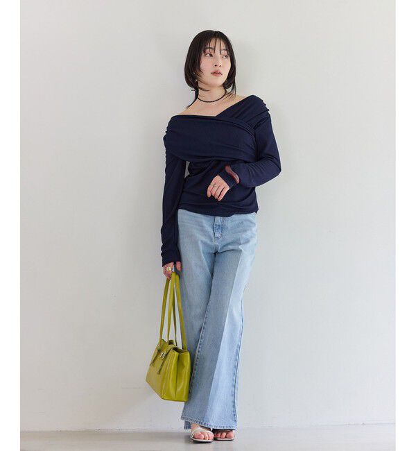 VIS「シアードレープトップス/イージーケア」|Tシャツ・カットソー|