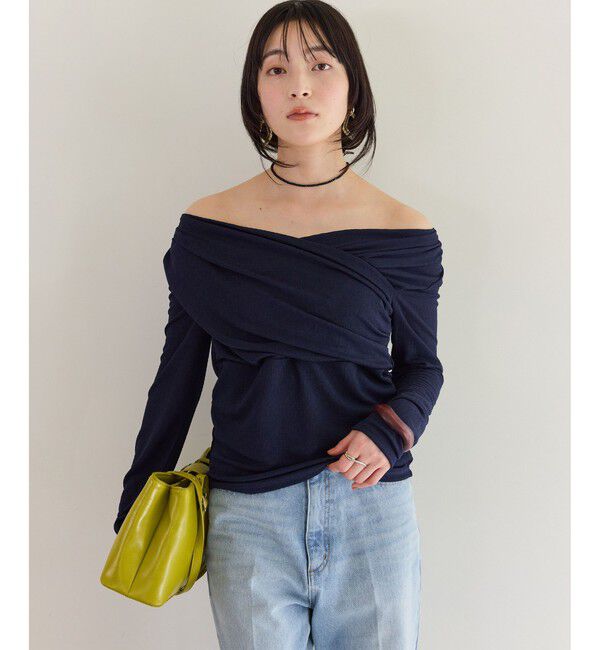 VIS「シアードレープトップス/イージーケア」|Tシャツ・カットソー|