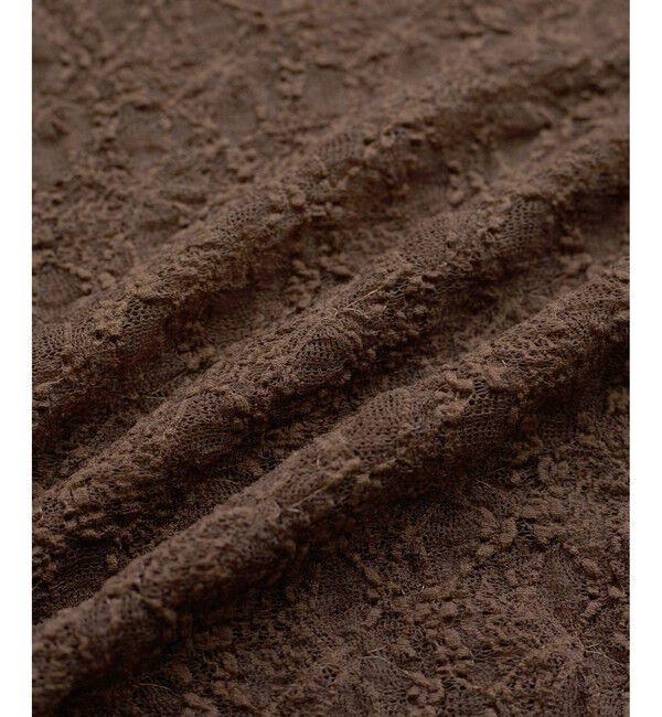 VIS「シャーリングスリーブレースプルオーバー」|Tシャツ・カットソー|