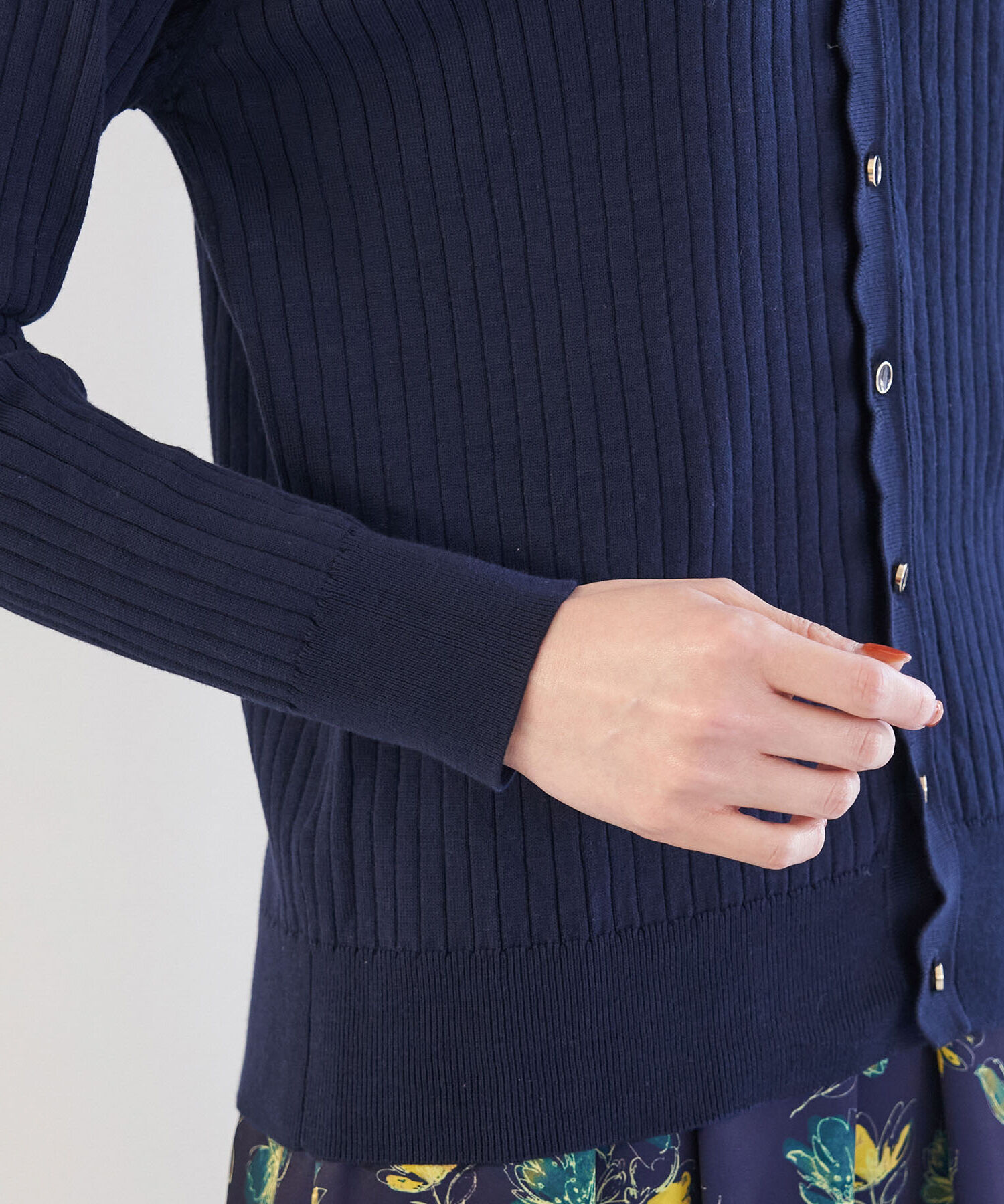 Rope&rsquo;Picnic「オーガニックスイスニットカーディガン」|カーディガン|