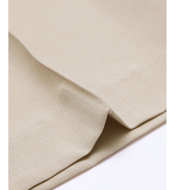 Rope&rsquo;Picnic「【UVカット・速乾】【リネンライク・シリーズ】ピンタックワイドスラックスパンツ/セットアップ対応」|チノ|