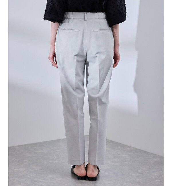 Rope&rsquo;Picnic「【UV対応】【リネンライク・シリーズ】テーパードパンツ/通勤・セットアップ対応」|チノ|