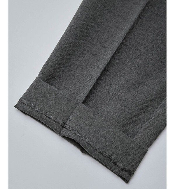 Rope&rsquo;Picnic「【UV対応】【リネンライク・シリーズ】テーパードパンツ/通勤・セットアップ対応」|チノ|