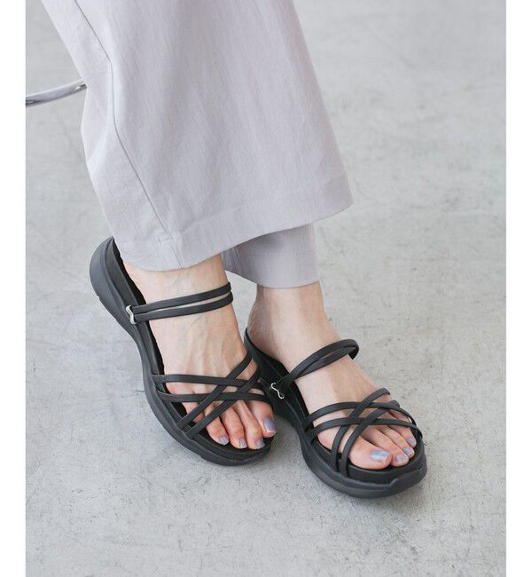 ROPE PICNIC PASSAGE「クロスストリングスライド＆バックスリングサンダル」|サンダル|