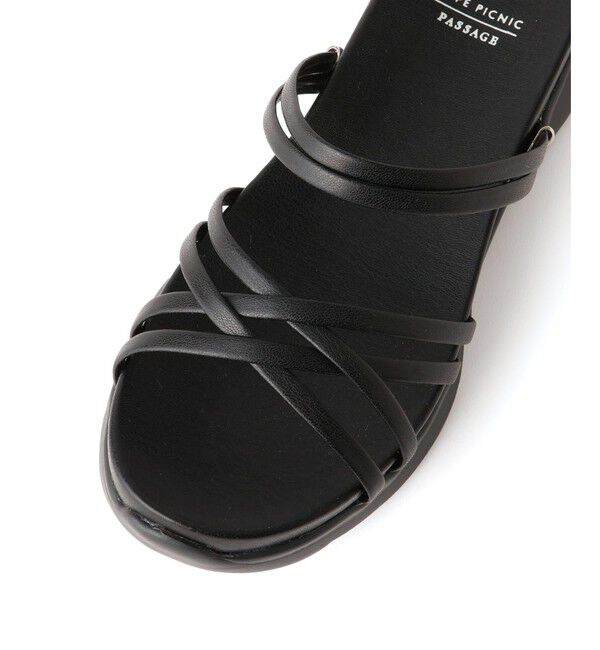 ROPE PICNIC PASSAGE「クロスストリングスライド＆バックスリングサンダル」|サンダル|