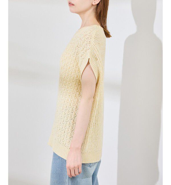 Rope&rsquo;Picnic「ポップコーン編みニットベスト」|ベスト・ジレ|