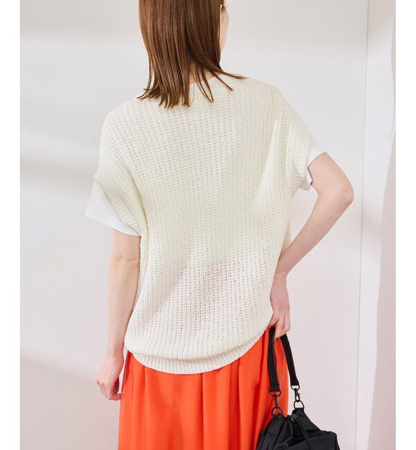 Rope&rsquo;Picnic「ポップコーン編みニットベスト」|ベスト・ジレ|