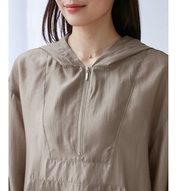 Rope&rsquo;Picnic「【emur/エミュール】エアリーローンアノラックパーカー」|ブルゾン・スタジャン|