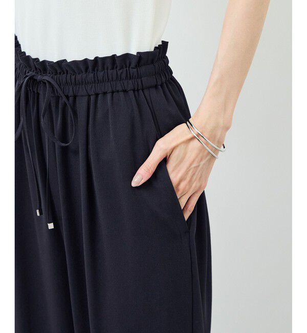 Rope&rsquo;Picnic「ジョガーイージーワイドパンツ/セットアップ対応」|チノ|