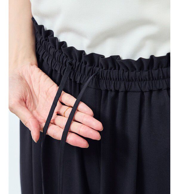 Rope&rsquo;Picnic「ジョガーイージーワイドパンツ/セットアップ対応」|チノ|