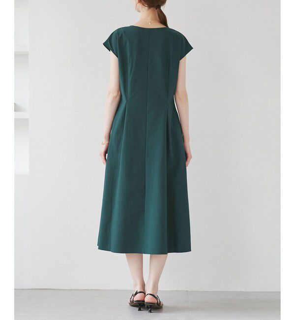 Rope&rsquo;Picnic「【吸水速乾】ウエストタックカットワンピース」|ワンピース|