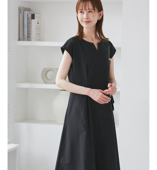 Rope&rsquo;Picnic「【吸水速乾】ウエストタックカットワンピース」|ワンピース|