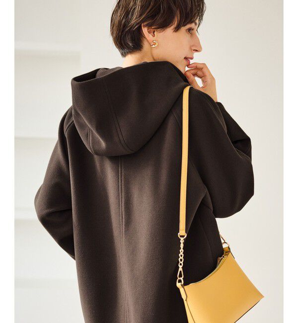 Rope&rsquo;Picnic「【新色追加】ジャージーメルトンシリーズ ジップアップフーデッドコート/無地・チェック/リンクコーデ」|その他|