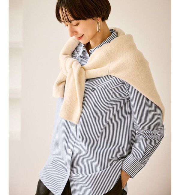 Rope&rsquo;Picnic「オーセンティックシャツ」|シャツ・ブラウス|ネイビー(40)