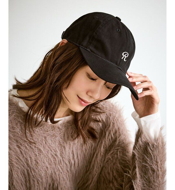 ROPE PICNIC PASSAGE「ロゴキャップ」|キャップ・キャスケット|ブラック(01)