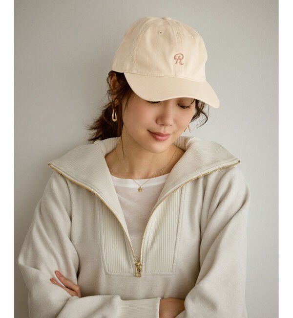 ROPE PICNIC PASSAGE「ロゴキャップ」|キャップ・キャスケット|オフホワイト(15)