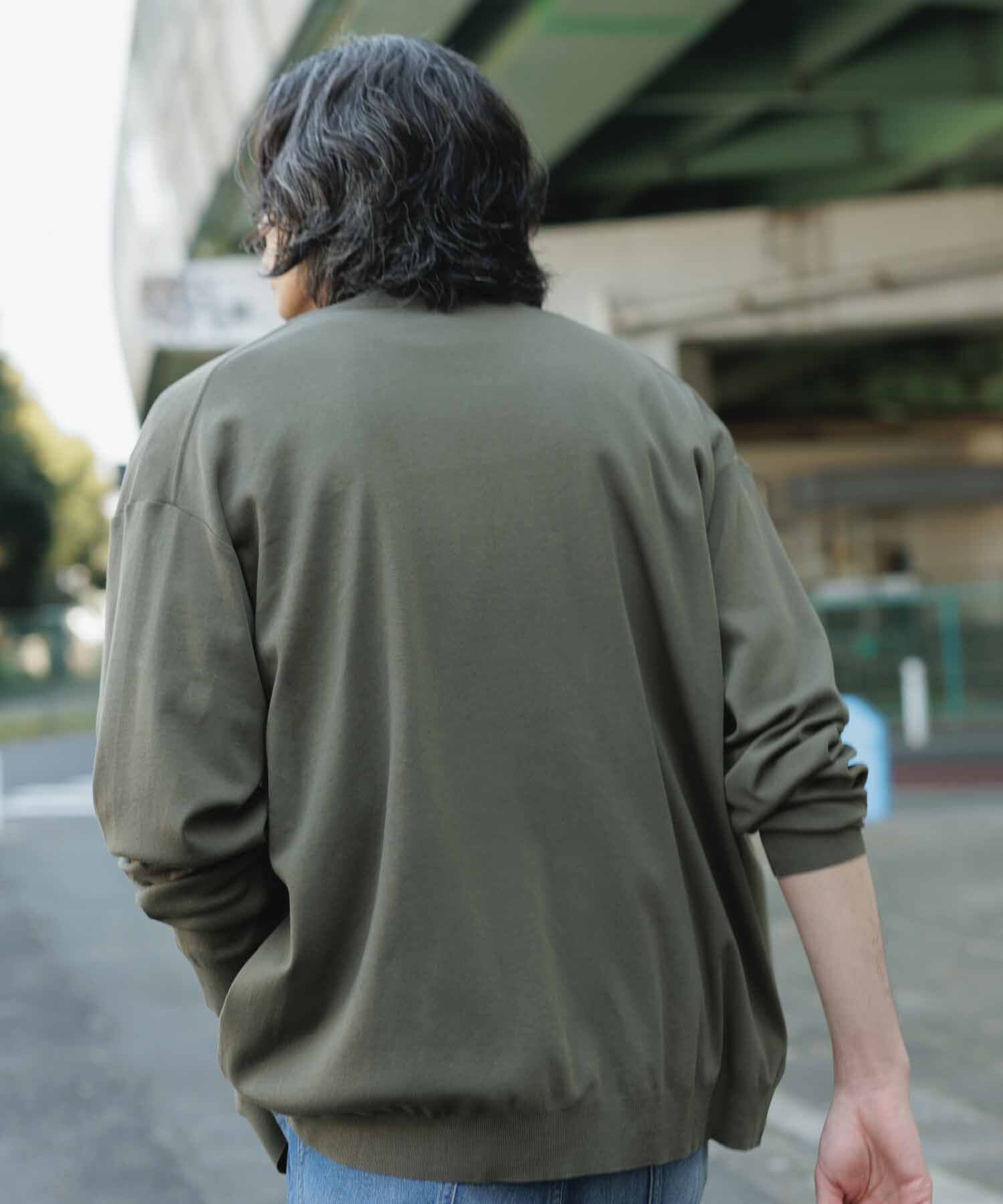 ADAM ET ROPE'「【2点セット】セーターマシーン カーディガン＆半袖T/アンサンブル」|カーディガン|