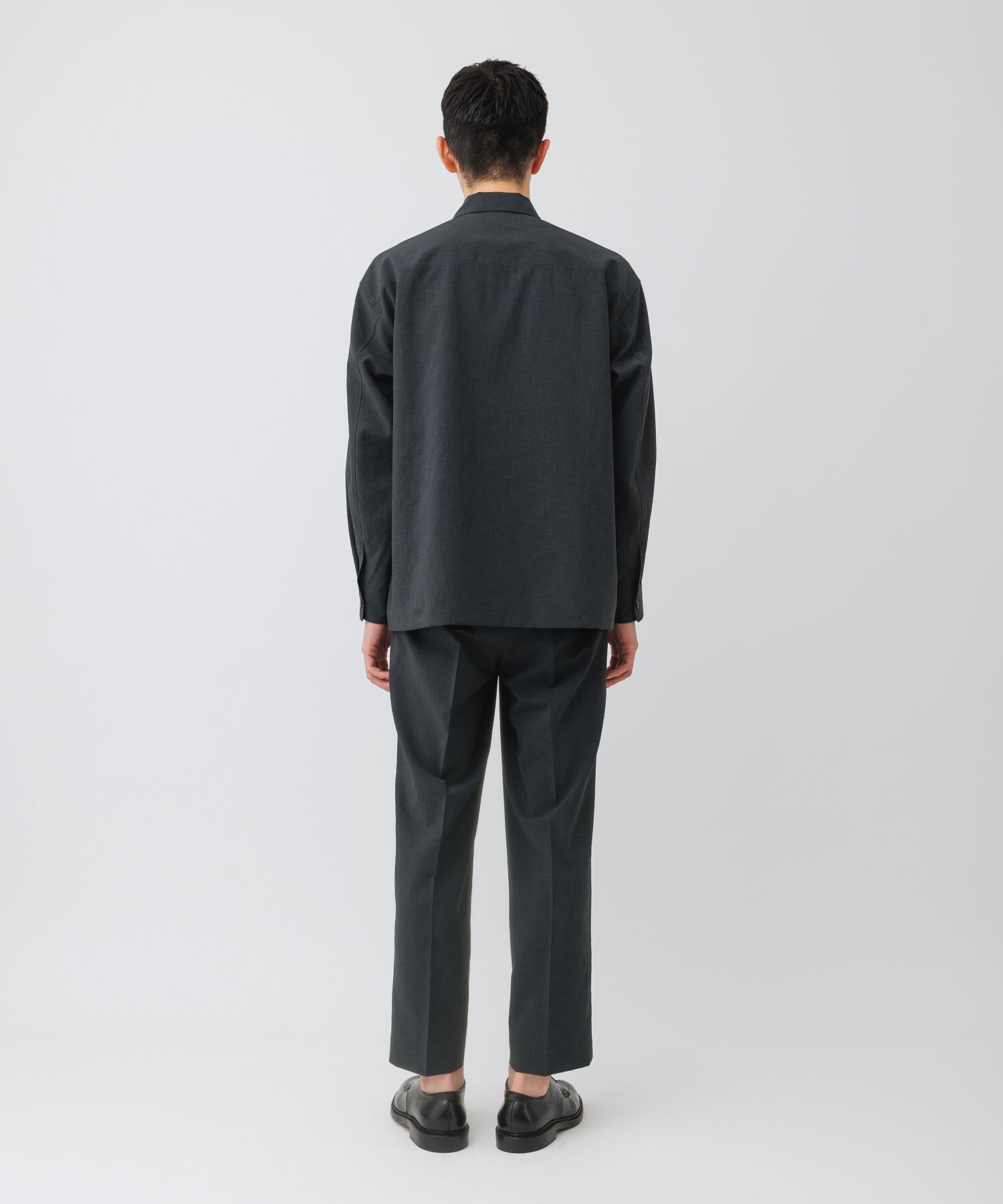 ADAM ET ROPE'「イージー ストレート アンクルパンツ / 速乾 /冷感 / イージーケア / ユニセックス」|スラックス|