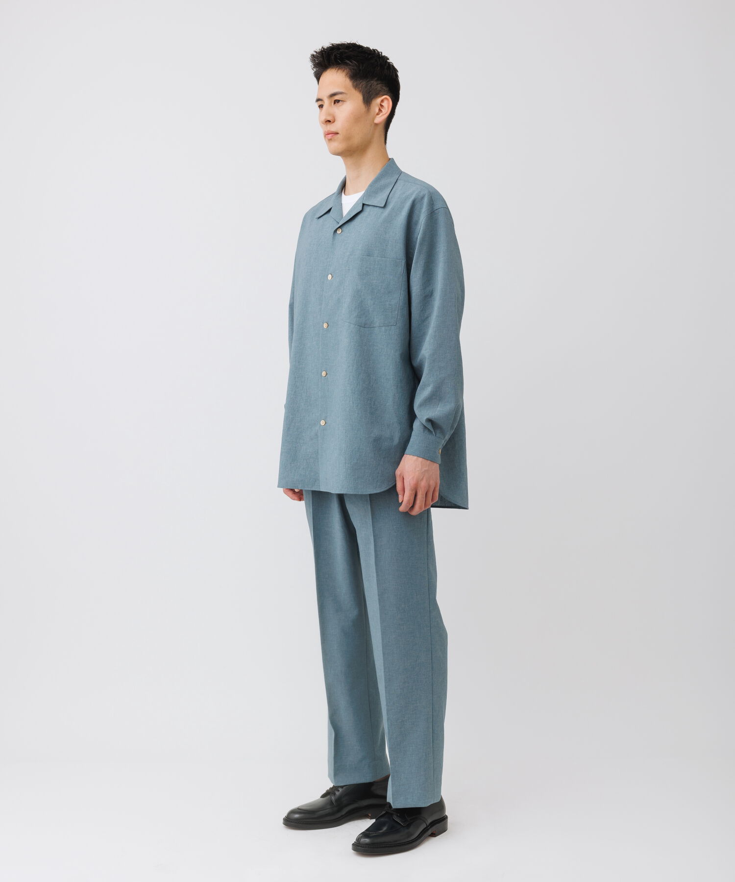 ADAM ET ROPE'「イージー ストレート アンクルパンツ / 速乾 /冷感 / イージーケア / ユニセックス」|スラックス|