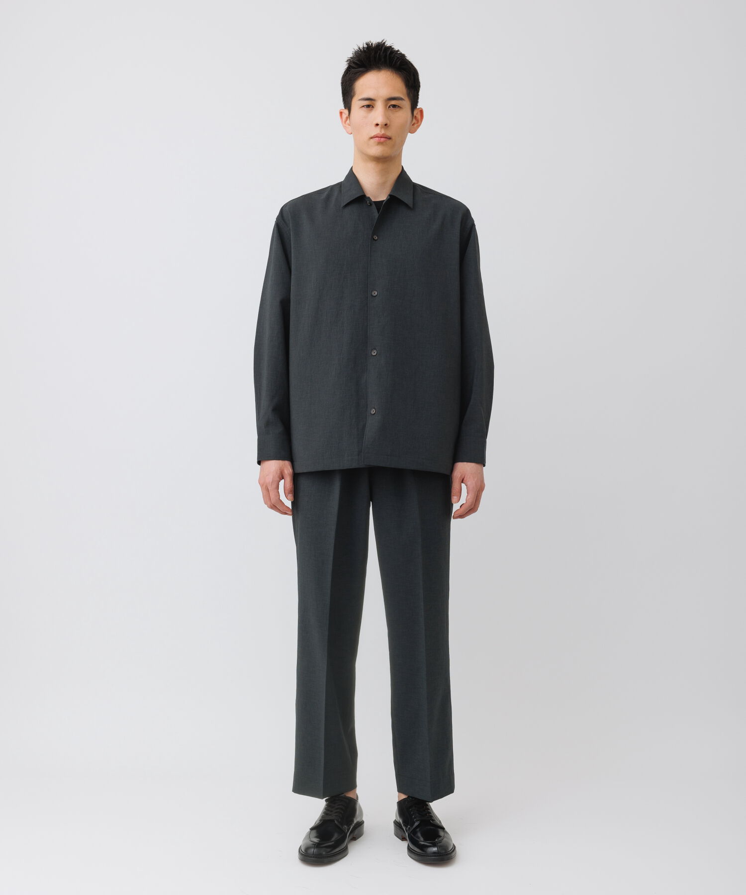 ADAM ET ROPE'「イージー ストレート アンクルパンツ / 速乾 /冷感 / イージーケア / ユニセックス」|スラックス|