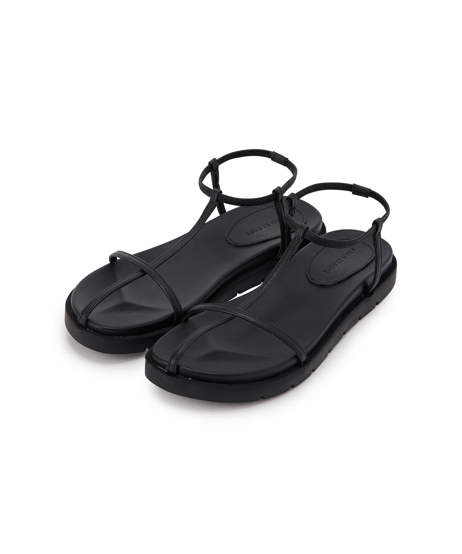 ADAM ET ROPE'「ナロークロスストラップスポサン」|サンダル|