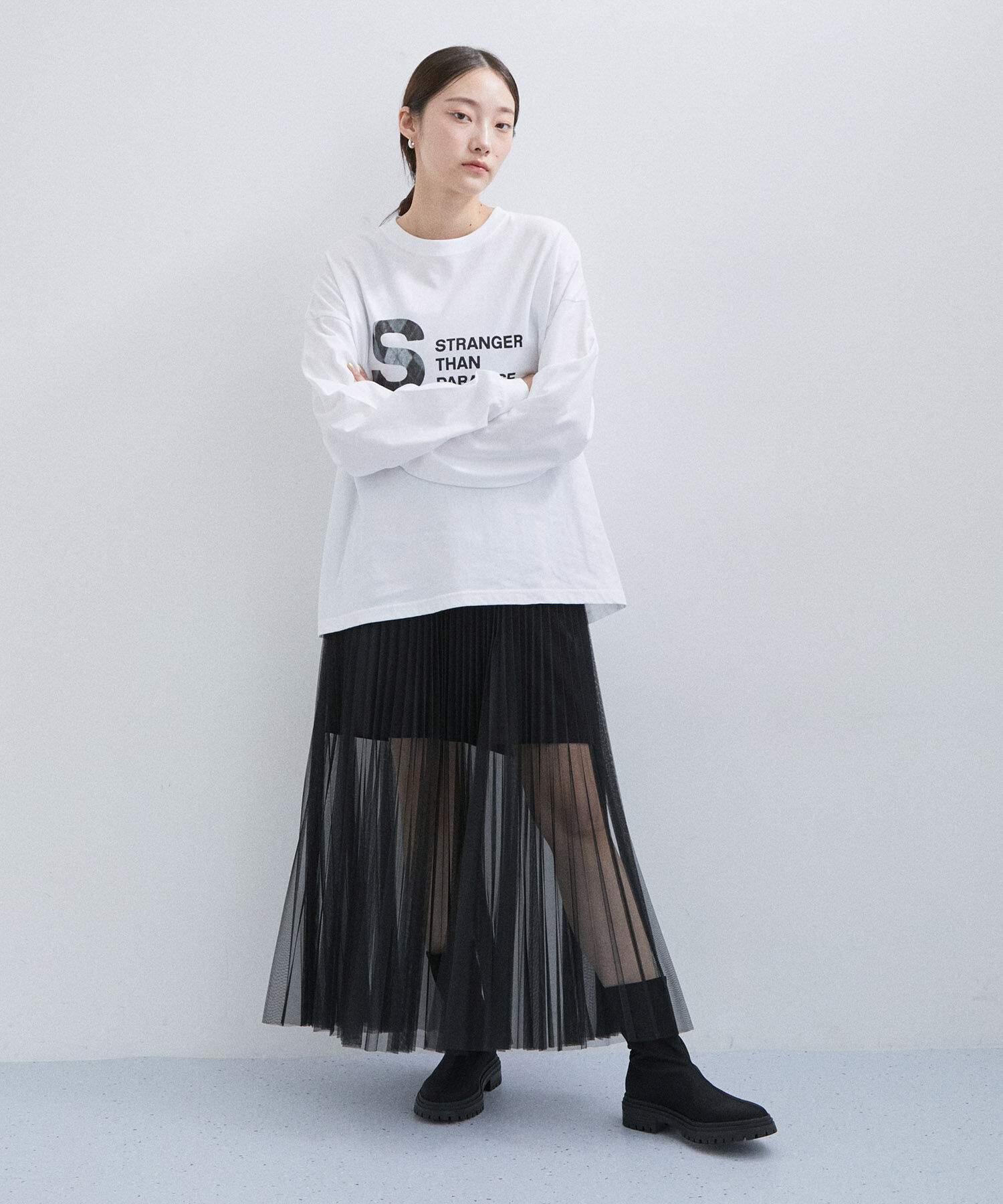 ADAM ET ROPE'「【晴雨兼用】ウォータープルーフソックスブーツ」|その他|