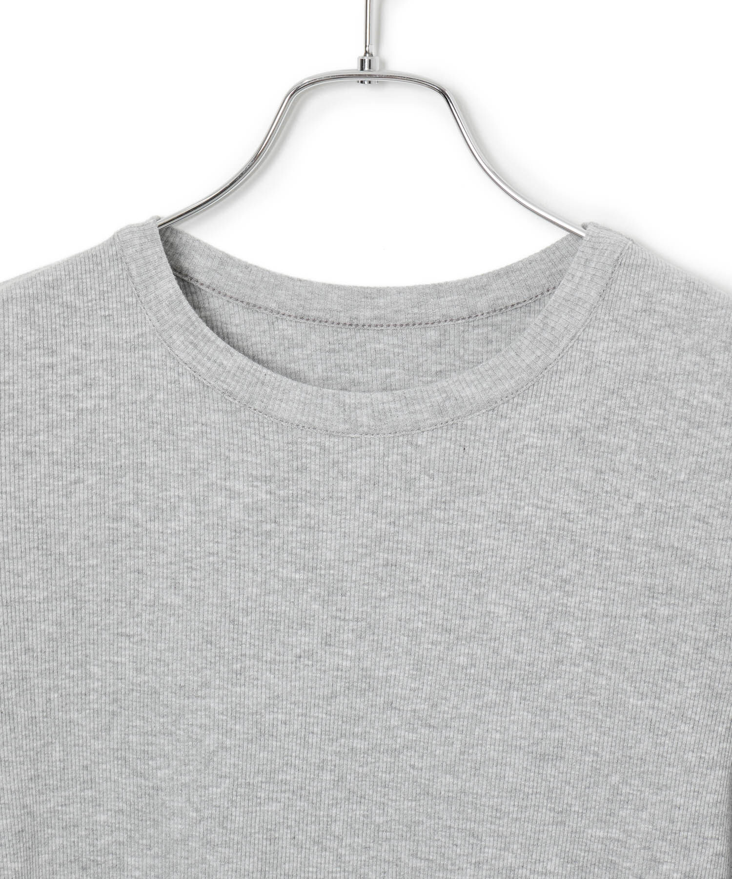 ADAM ET ROPE'「【サステナブル】チュールフリルTEE」|Tシャツ・カットソー|