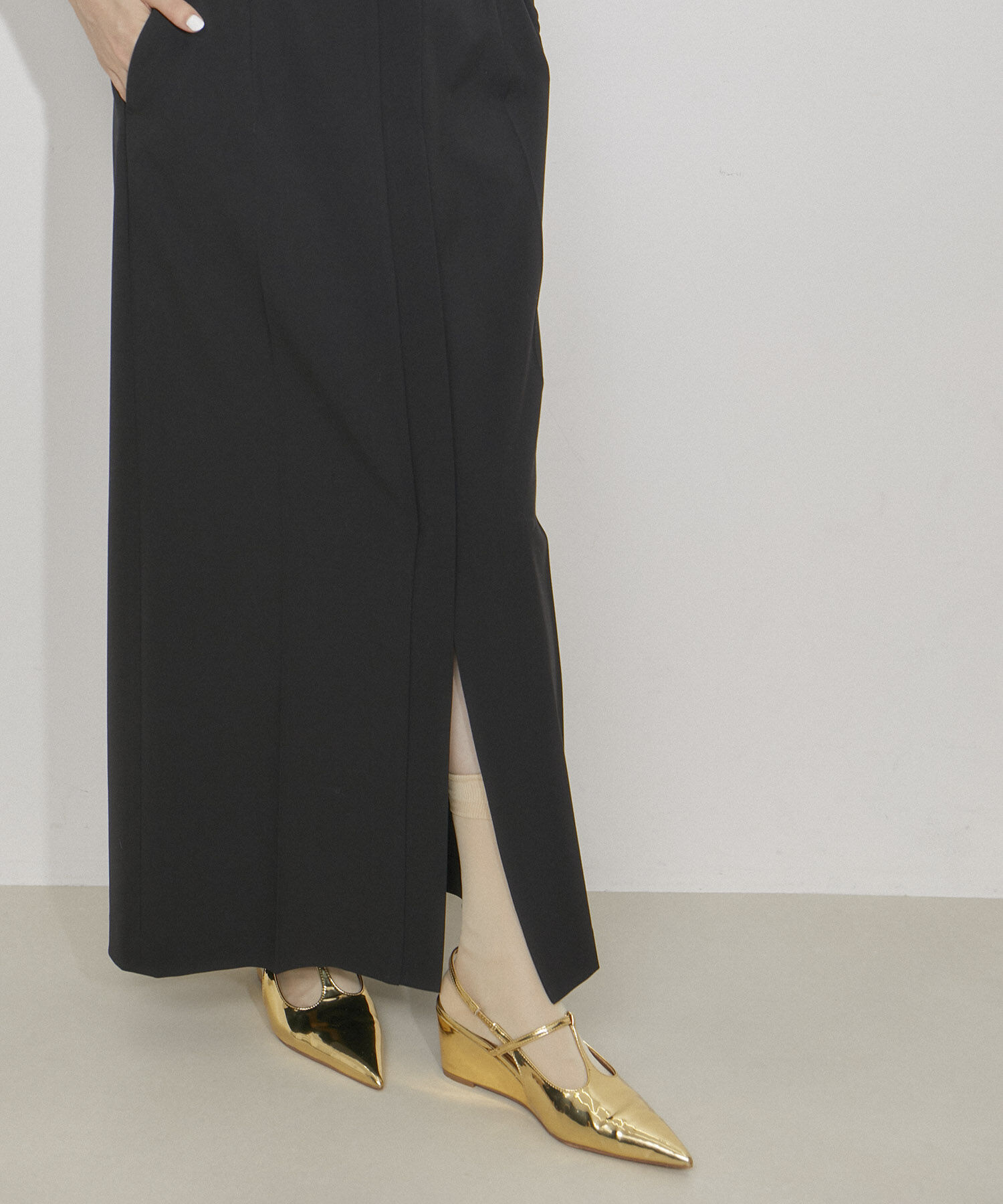 ADAM ET ROPE'「シアーARロゴソックス」|ソックス|