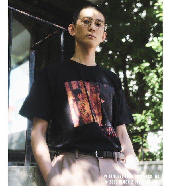 ADAM ET ROPE'「【花様年華 25周年 &times; 10Culture for ADAM ET ROPE'】IN THE MOOD FOR LOVE TEE」|Tシャツ・カットソー|