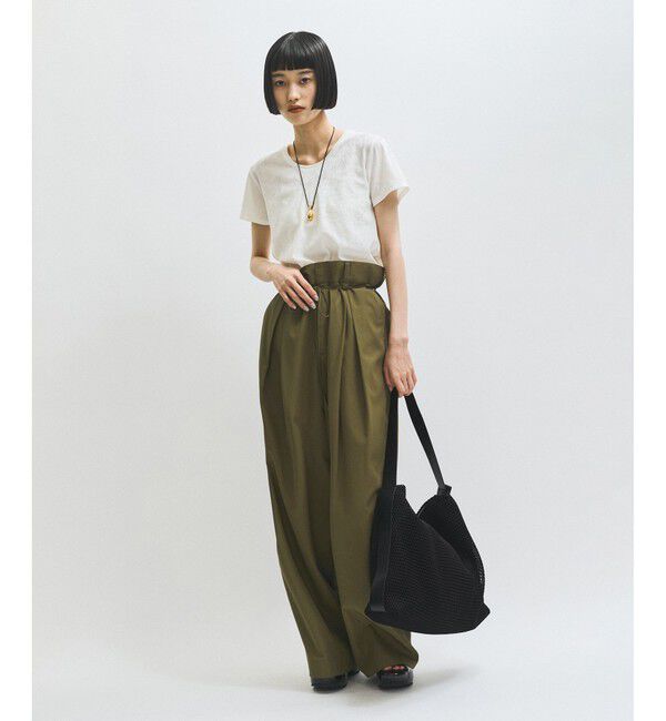 ADAM ET ROPE'「ドロストドカンパンツ」|チノ|