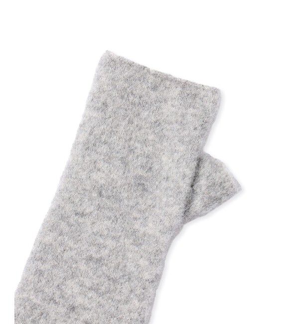 ADAM ET ROPE'「BASOLマフラーニットキャップ＆アームウォーマー」|マフラー|