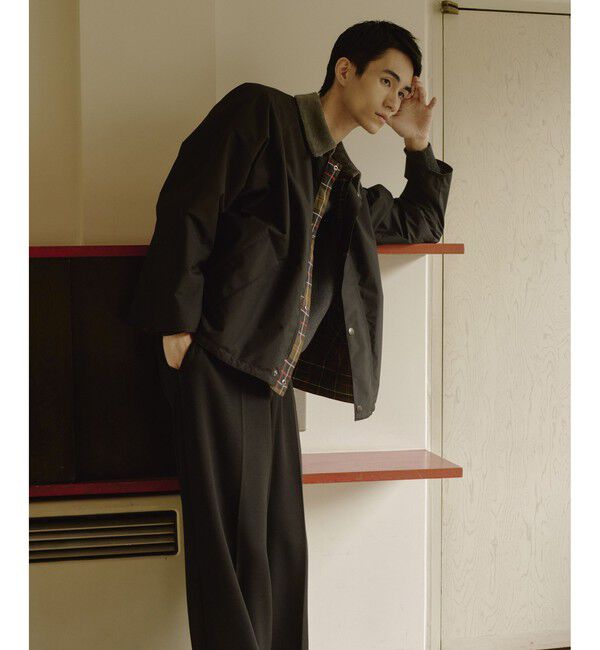 ADAM ET ROPE'「《別注》【Barbour/バブアー】REVERSIBLE TRANSPORT」|その他|ブラック(01)