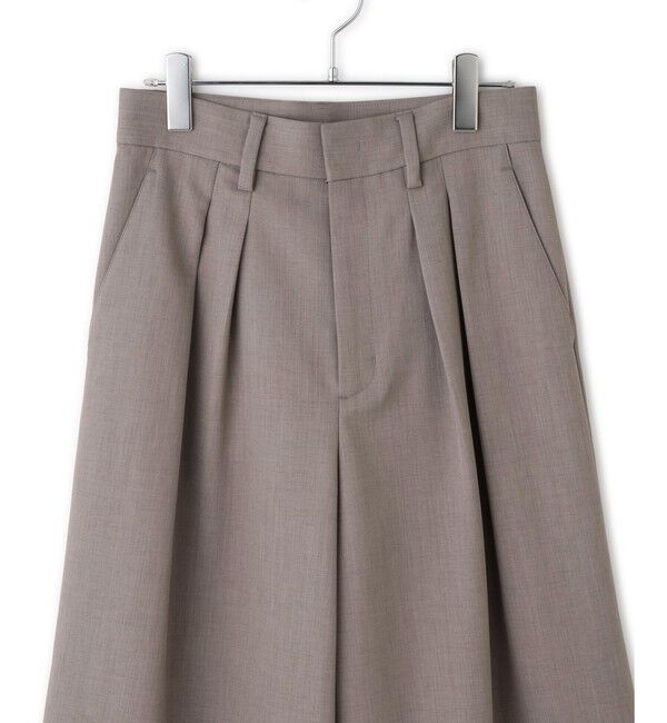 ADAM ET ROPE'「ガチャベルト付2タックスラックス」|スラックス|