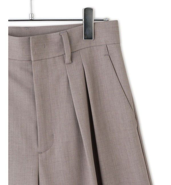 ADAM ET ROPE'「ガチャベルト付2タックスラックス」|スラックス|